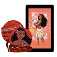 Tablet Positivo Vision TAB 7 Moana com Tela de 7, 64GB, 3GB RAM, Processador Octa Core, Android 14 Go, Capinha e Bolsa de transporte Preto