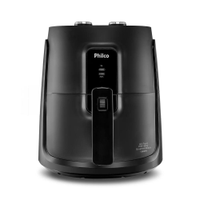 Fritadeira Elétrica Sem Óleo Air Fry Philco PFR15PG Gourmet Gold 4,3L - Preta - 220V