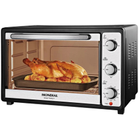 Forno Elétrico Mondial Line Grand Family II FRN-52 com 52 Litros Preto - 110V