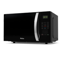 Micro-ondas Philco 28 Litros Limpa Fácil 1100W Preto PMO30P 220V - Micro-ondas Philco 28 Litros