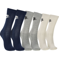 Kit De Meias Masculina New Sportwear Everyday Essential Crew 3 Pares - Preto