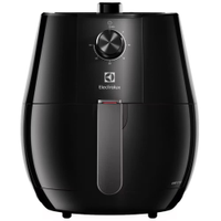 Fritadeira Elétrica Sem Óleo Air Fryer Electrolux EAF10 Efficient por Rita Lobo com 3,2L - Preta - 110V