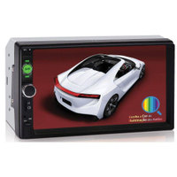 Central Multimídia Mp5 P/Carro 7 Polegada Etech Light Fullhd