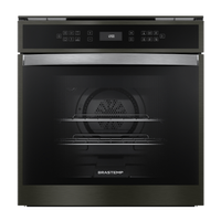 Forno De Embutir Elétrico Brastemp 84L Eclipse Collection Com Convecção E Termômetro Meat Control - Bot84ap 220V