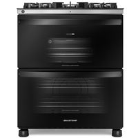 Fogão Duplo Forno Brastemp Com Tecnologia Air Fryer Pro - Bfd5lae 110V