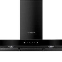 Coifa De Parede Brastemp Eclipse Collection 90cm Com Painel Touch On Glass - Bae90ap 220V