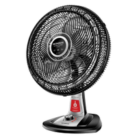Ventilador de Mesa Mondial VTX-40-8P 40cm com Função Repelente Líquido - Preto - 220V
