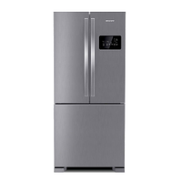 Geladeira Brastemp Frost Free French Door A+++ 554 Litros Cor Inox - Bro85akbs3_Wbom_Jl5425602 220V