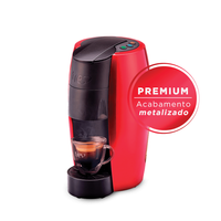 Cafeteira Espresso LOV Premium Vermelha Metalizada Automática - TRES 3 Corações - 110V