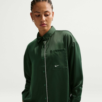 Camisa Nike Sportswear Woven Manga Longa Feminina