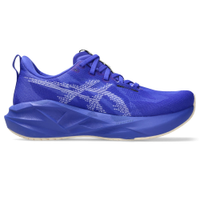 Tênis ASICS Novablast 5 - Feminino - Azul/Branco