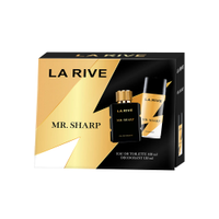 Kit la rive mr sharp perfume masculino eau de toilette + desodorante único