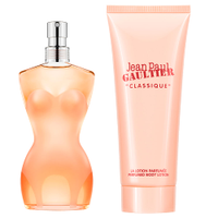 Kit perfume feminino jean paul gaultier classique edt 50ml creme corporal 75ml