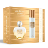 Kit Perfume Banderas Her Golden Secret Feminino Eau de Toilette 80ml e Desodorante 150ml Único