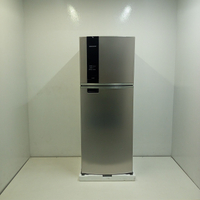 Geladeira Duplex Frost Free 461 Litros A+++ Cor Inox Com Tecnologia Turbo Control E Fresh Box - Brm56fkbs3_Wbom_Jm5560429 220V