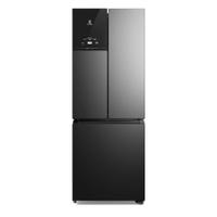 Geladeira Electrolux Frost Free Inverter 480L Efficient AutoSense 3 Portas Black Inox Look (IM7B) - 220V