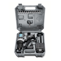 Parafusadeira Furadeira Tramontina com Maleta e Bateria 12V - 16 Peças