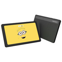 Tablet Positivo Vision Tab 7 Minions - Octa-Core 3GB RAM 64GB, 7 IPS, Android 14 Go, Wi-fi - Capa e Bolsa - Preto