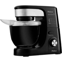 Batedeira Planetária Philco PHP500 Turbo com 11 Velocidades e 500W Preto - BAT PLANETARIA PHILCO PHP500 TURBO PR 220V