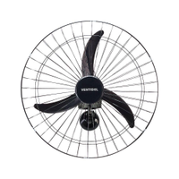 Ventilador Oscilante de Parede New 60 Preto 147W 220V VENTISOL-490