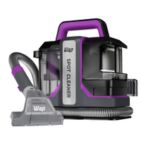 Extratora de Sujeiras Portátil WAP Spot Cleaner W3 1450W 3 em 1 para Tapetes, Carpetes, Estofados e Colchões Cinza e Roxo - EXTRATORA PORTATIL WAP