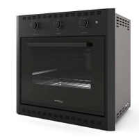 Forno Elétrico De Embutir Nardelli E60 Luz interna e Função Grill 60Litros Preto 220V - 220V