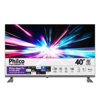 Smart TV 40" Philco PTV40E3ERSGB Full HD HDMI USB Roku TV
