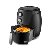 Fritadeira Air Fryer Britânia BFR37 4,2L 1500W Revestimento Dura Mais - Preto - 220V