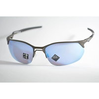 Óculos de sol Oakley mod Wire Tap 2.0 satin lead w/prizm deep water polarized 4145-0660 - Cinza - 60