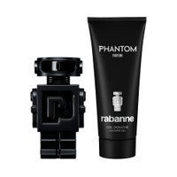 Kit perfume masculino rabanne phantom parfum 50ml e gel de banho gel douche 100ml
