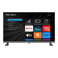 Smart TV 43 FHD Philco P43KRA LED Roku TV HDR10 Dolby Audio