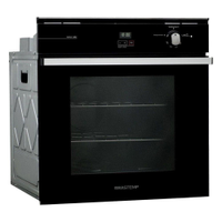 Forno De Embutir A Gás Brastemp 78 Litros Preto Com Grill E Timer Touch - Boa84ae 220V