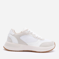 Tênis jogging com recortes ace branco