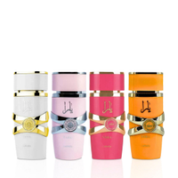 Kit de 4 perfumes femininos lattafa yara collection 4ml e 5ml