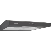 Depurador E Exaustor De Ar Suggar Slim 60cm 3 Velocidades Titanium - 110V