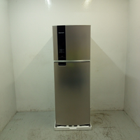 Geladeira Brastemp Frost Free Duplex 375 Litros Cor Inox Com Espaço Adapt - Brm45jkas3_Wbom_Ja6222444 110V