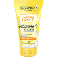 Gel de limpeza antibacteriano garnier uniform & matte único