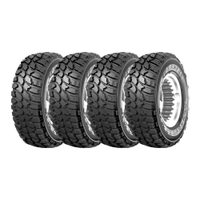 Kit 4 Pneus GT Radial Aro 16 285/75R16 Adventuro MT 122/119Q