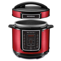Panela de Pressão Elétrica Mondial Master Cooker Red PE-39