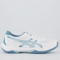 Tênis ASICS Gel-Rocket 12 - Masculino - Branco/Azul