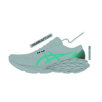 Tênis ASICS Novablast 5 GS - Infantil - Azul/Verde