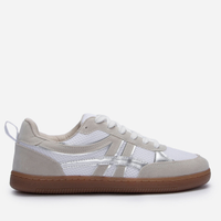 Tênis casual feminino texturizado branco