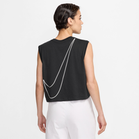 Regata Feminina Sportswear Cropped - Cinza