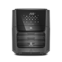 Fritadeira Elétrica Sem Óleo Air Fryer Oven Electrolux Experience Digital Por Rita Lobo EAF90 12L Grafite - 220V