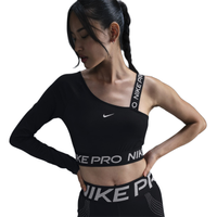 Camiseta Nike Pro Cropped Shine Feminina