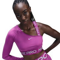 Camiseta Nike Pro Cropped Shine Feminina
