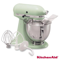 Batedeira Planetária Artisan KitchenAid Stand Mixer com 03 Batedores Pistachio - 220V
