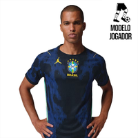 Camisa Brasil Nike Jordan II 2026/27 Jogador Masculina