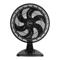 Ventilador De Mesa Ventisol Turbo 6 50cm Vermelho 220V