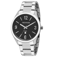 Relógio Technos Masculino Steel Prata - 2015BZBS/1P 2015BZBS/1P